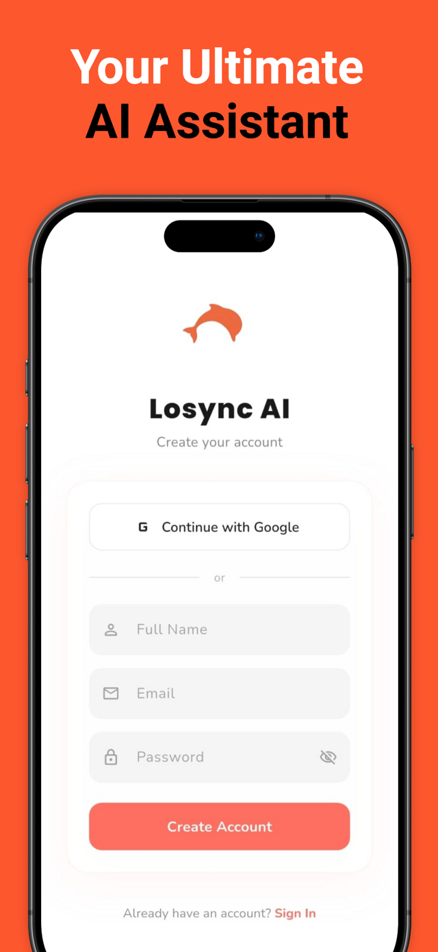 Losync App Screenshot 1