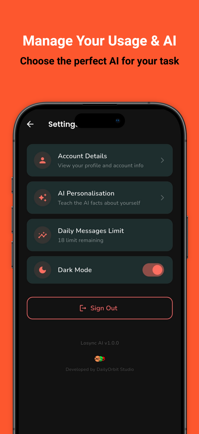 Losync App Screenshot 3